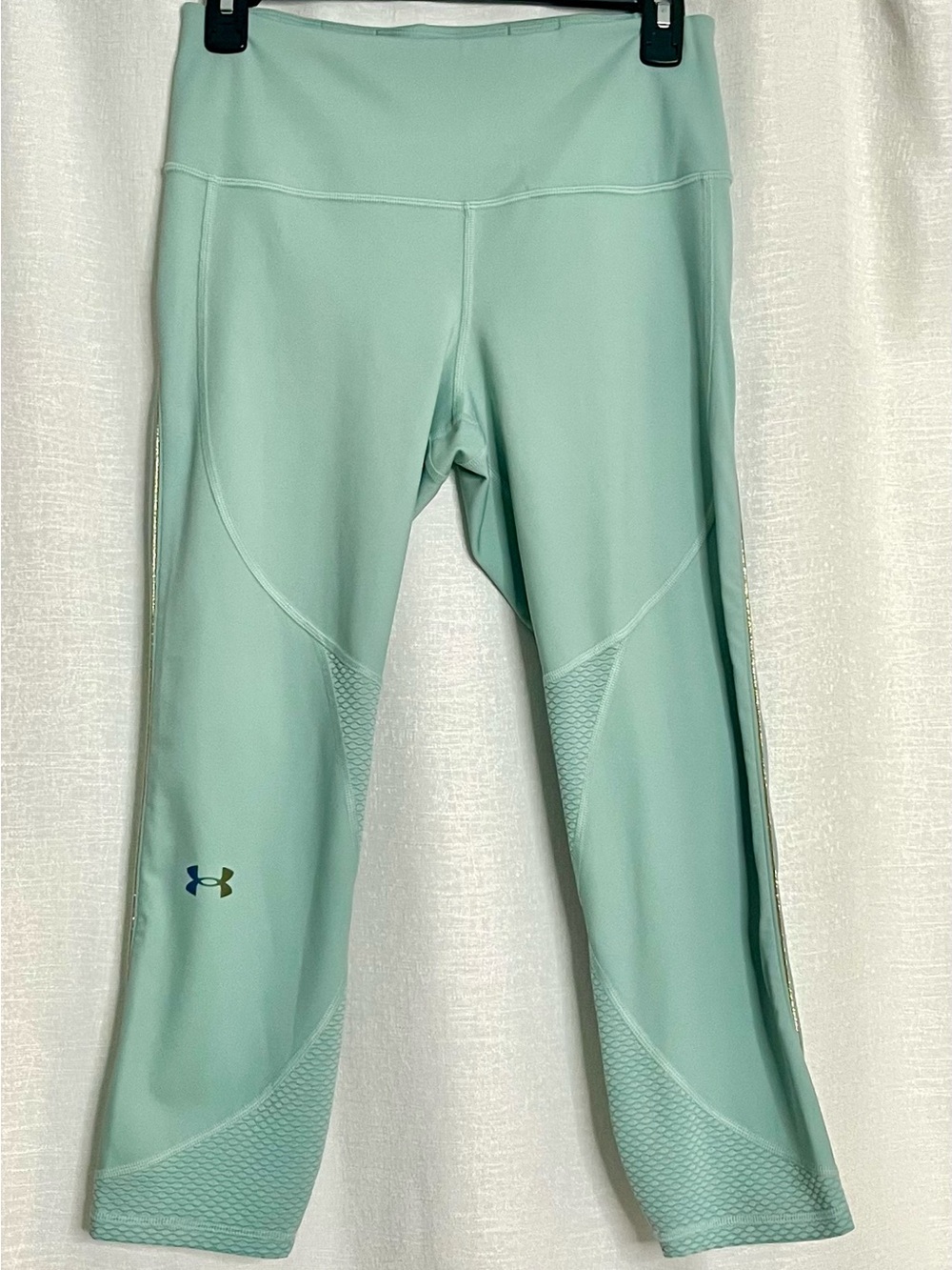 Under Armour Mint Green Women’s' Performance Leggings Medium NWOT